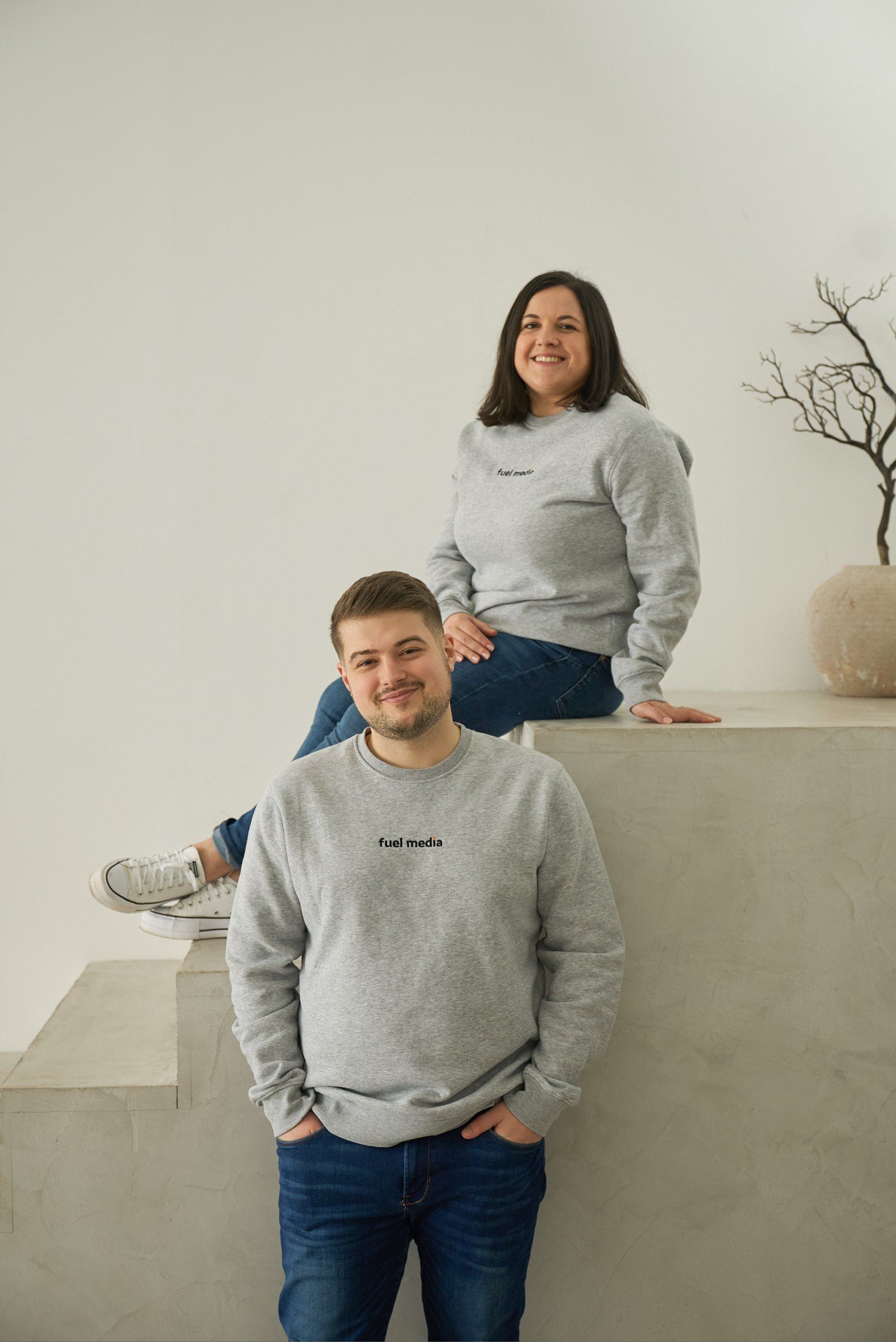 Nadja und Anton Horst, Gründer von fuel media