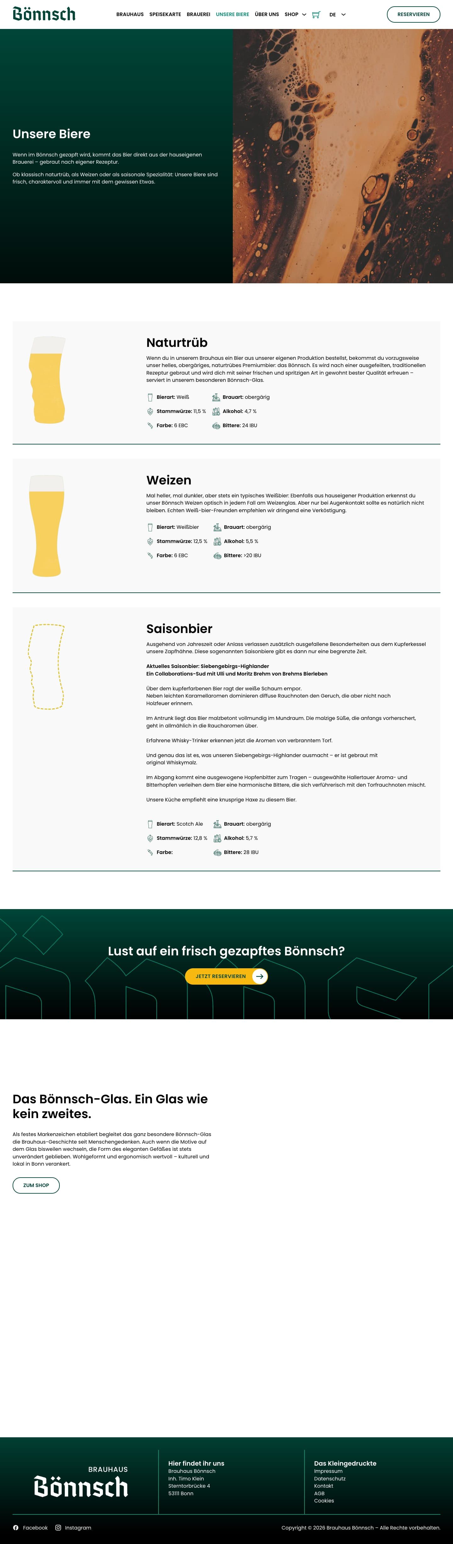 Unsere Biere