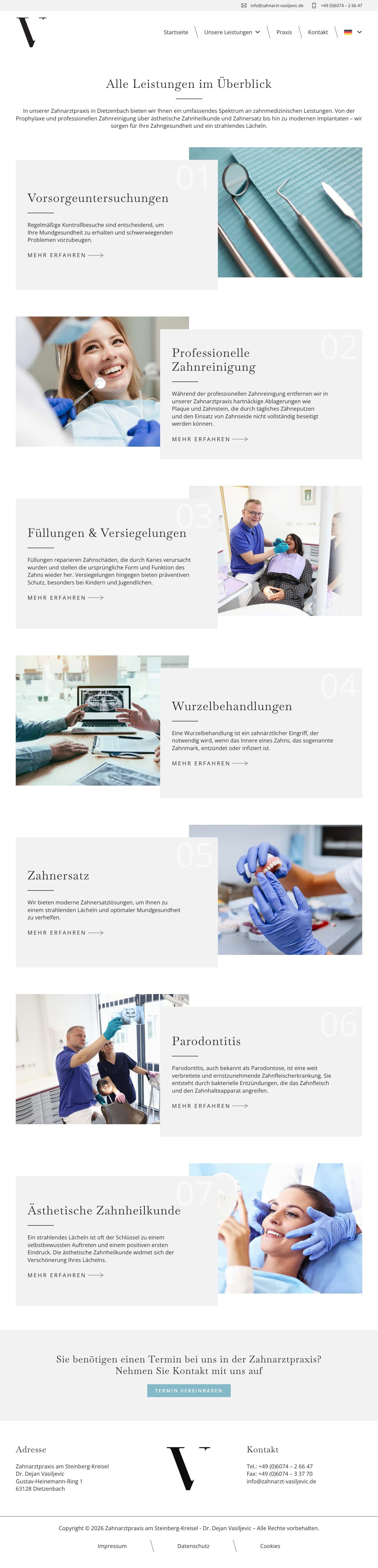 Alle Leistungen