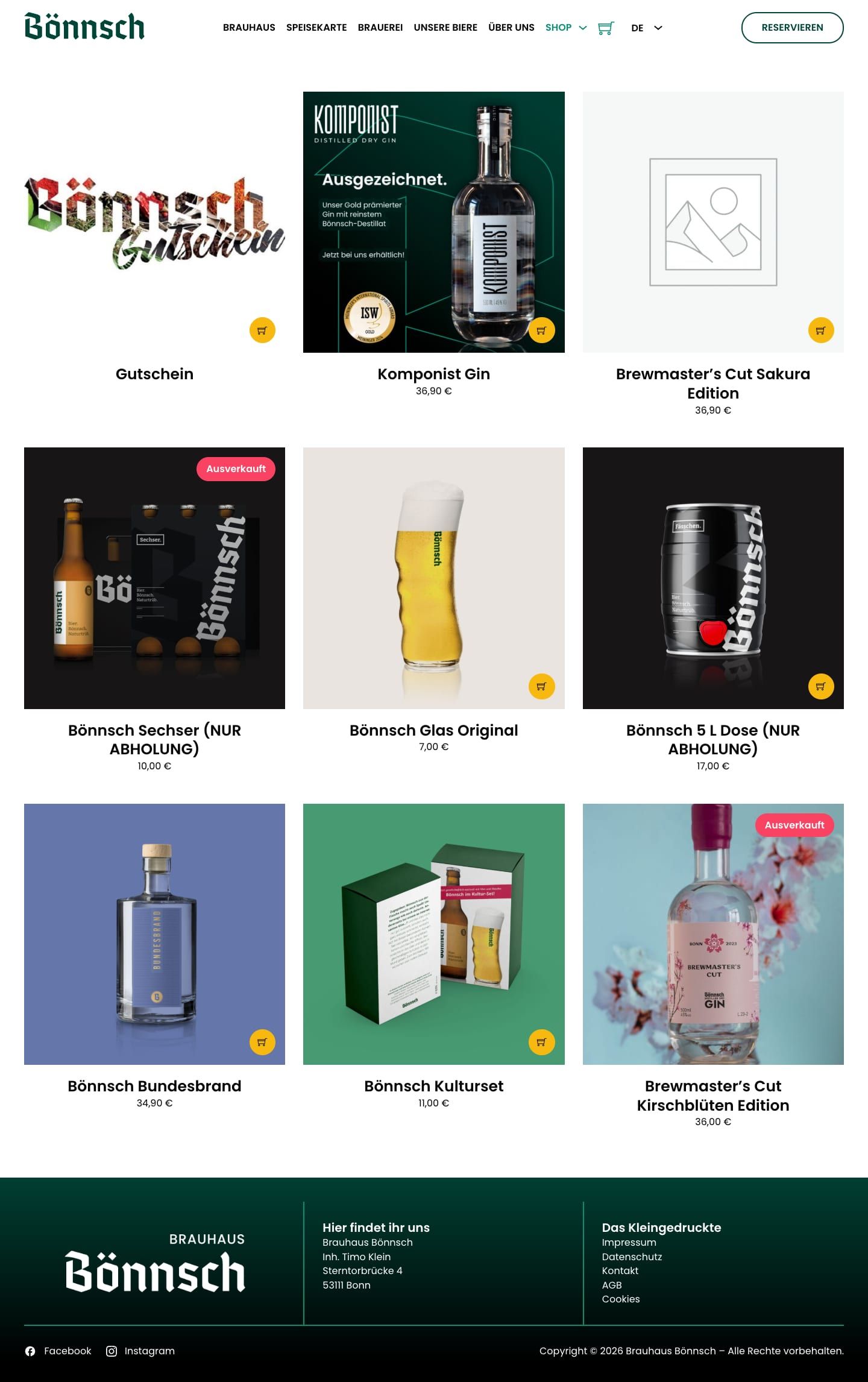 Onlineshop