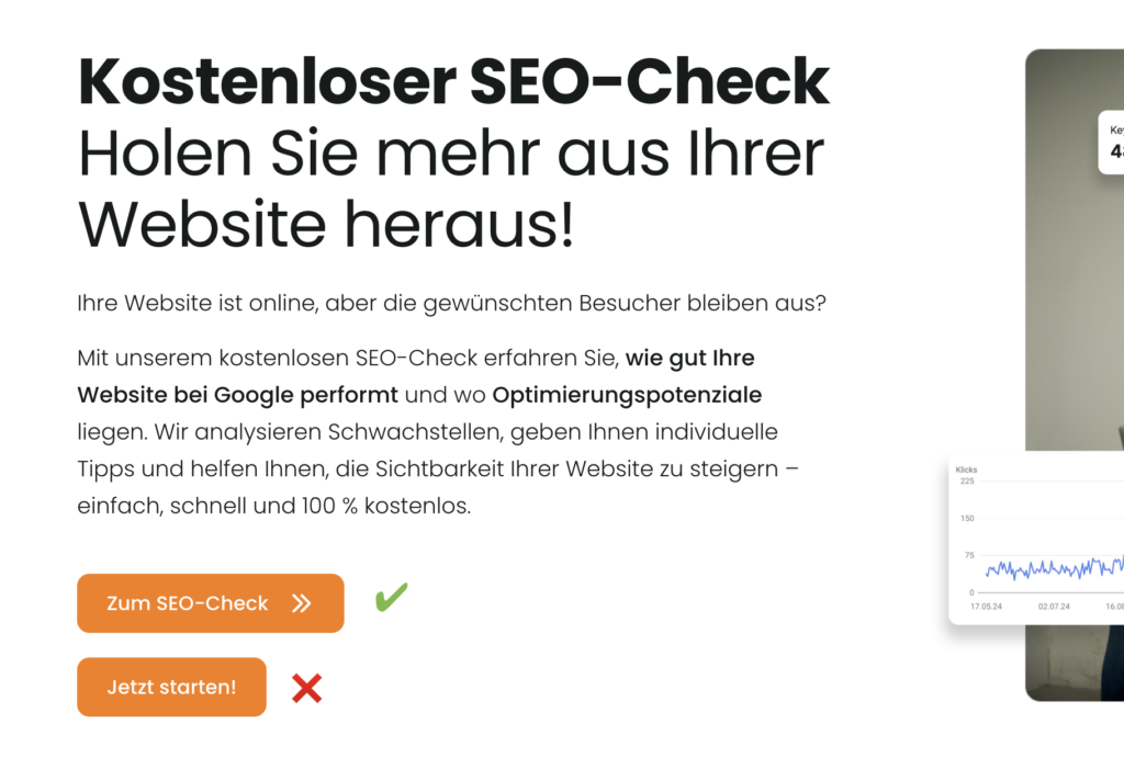 Ankertexte Barrierefreiheit SEO sprechende Links Beispiel