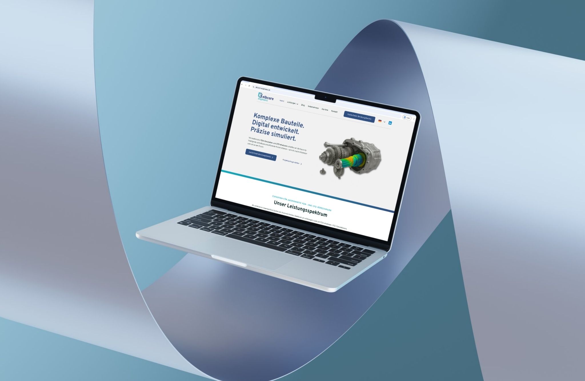 Elbcore Engineers Vorschau Website